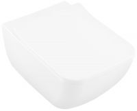 Villeroy&Boch Collaro Tiefspülklosett spülrandlos m. DirektFlush, inkl. WC-Sitz SlimSeat, Combi-Pack 4626RS01