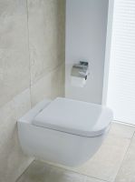 Vorschau: Duravit Happy D.2 Wand-WC 54x36,5cm, eckig, weiß 2221090000