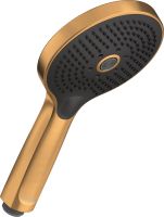 Vorschau: Duravit Handbrause Minus Flow 12cm, 3 Strahlarten, bronze gebürstet UV0652017004