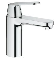 Vorschau: Grohe Eurosmart Cosmopolitan Waschtischbatterie, glatter Körper, M-Size, wassersparend, chrom