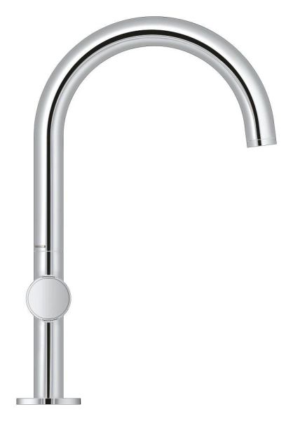 Grohe Atrio 2-Griff-Waschtischarmatur L-Size mit Push-Open, Knopfbetätigung