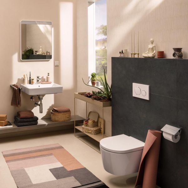 Hansgrohe EluPura Original S WC-Sitz mit Absenkautomatik SoftClose und QuickRelease, weiß