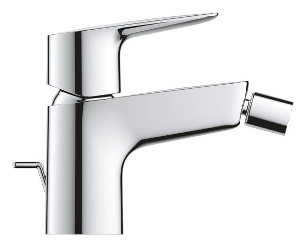 Grohe BauEdge Einhand-Bidetbatterie mit Ablaufgarnitur, chrom