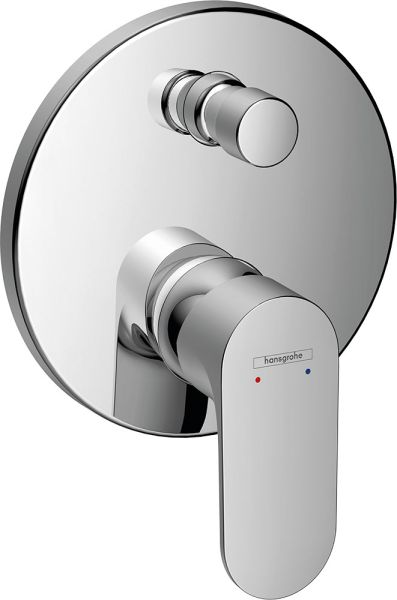 Hansgrohe Rebris S Einhebel-Wannenarmatur UP m. integrierter Sicherungskombination, chrom 724670000