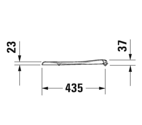 Duravit WC-Sitz ohne Absenkautomatik, pergamon