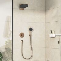 Vorschau: Hansgrohe DuoTurn S Mischer Unterputz für 2 Verbraucher, brushed bronze