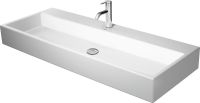 Duravit Vero Air Waschtisch 120x47cm, mit 1 Hahnloch, ohne Überlauf, geschliffen, weiß 2350120071