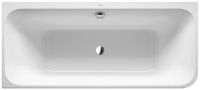 Vorschau: Duravit Happy D.2 Plus Eck-Badewanne 180x80cm Ecke links, weiß/graphit