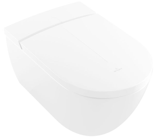 Villeroy&Boch Combipack ViClean-I200 Dusch-WC spülrandlos DirectFlush, weiß CeramicPlus V0E200R1 2