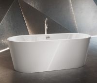 Vorschau: Kaldewei Meisterstück Classic Duo Oval freistehende Badewanne 180x80cm, weiß Mod.1111