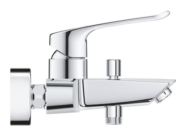 Grohe Eurosmart Einhand-Wannenbatterie, offener Hebelgriff, chrom