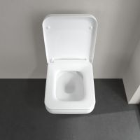 Vorschau: Villeroy&Boch Architectura Wand-Tiefspül-WC, spülrandlos mit TwistFlush[e³], softcube, weiß