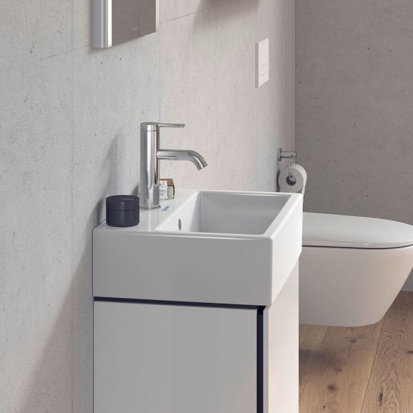 Duravit Vero Air Handwaschbecken rechteckig 45x35cm, mit 1 Hahnloch, mit Überlauf, weiß 0724450000 