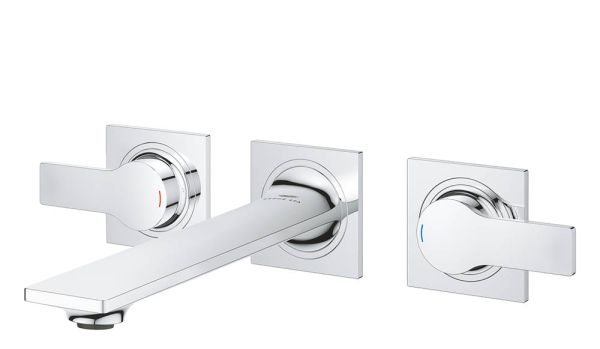 Grohe Allure 3-Loch-Waschtischarmatur Unterputz, Ausladung 20,8cm