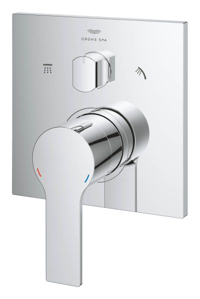 Grohe Allure Einhandbatterie mit 3-Wege Umstellung, eckig