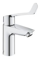 Grohe Eurosmart Einhand-Waschtischbatterie S-Size mit Verbrühschutz, langer Hebelgriff, chrom 23984003