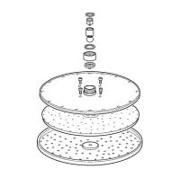 Hansa Kopfbrause für Deckenmontage, Ø 30cm, chrom 59913746