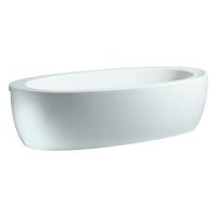 Vorschau: Laufen IL BAGNO ALESSI ONE Halbeinbau-Badewanne mit Frontschürze 203x102cm, weiß H2449700000001