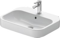 Duravit Happy D.2 Waschtisch rechteckig 60x47,5cm, mit Hahnloch und Überlauf, weiß 2316600000