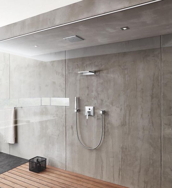 Grohe Allure Brilliant Einhandbatterie mit 3-Wege Umstellung, eckig