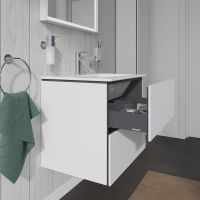 Vorschau: Duravit L-Cube Waschtischunterschrank wandhängend 62x48cm mit 2 Schubladen für ME by Starck 233663