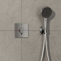 Vorschau: Hansgrohe ShowerSelect Comfort E Thermostat UP für 2 Verbraucher, chrom