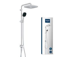 Vorschau: Grohe QuickFix Vitalio Comfort 250 Flex Duschsystem ohne Armatur mit Umsteller chrom 26986001