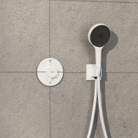 Vorschau: Hansgrohe ShowerSelect Comfort S Thermostat UP, Sicherungskombi, weiß matt