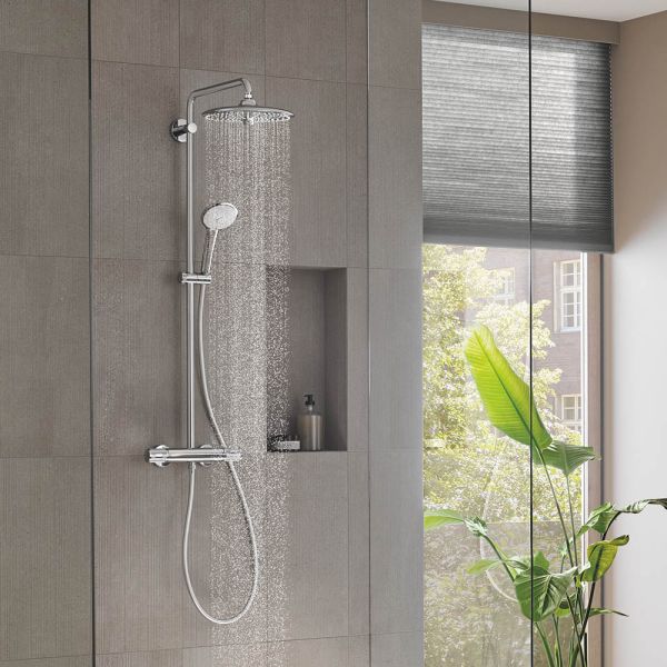 Grohe Euphoria System 260 Duschsystem mit Thermostatbatterie, chrom 27296003