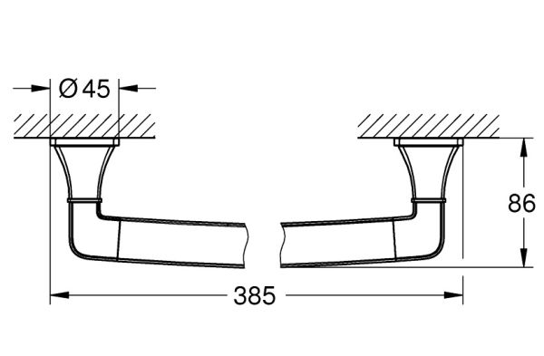 Grohe Grandera Wannengriff