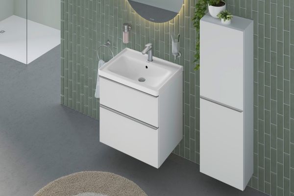 Duravit Wave Einhebel-Waschtischarmatur M ohne Ablaufgarnitur, edelstahl gebürstet WA1020002070