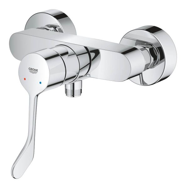 Grohe Eurosmart Einhand-Brausebatterie, langer Hebelgriff, chrom