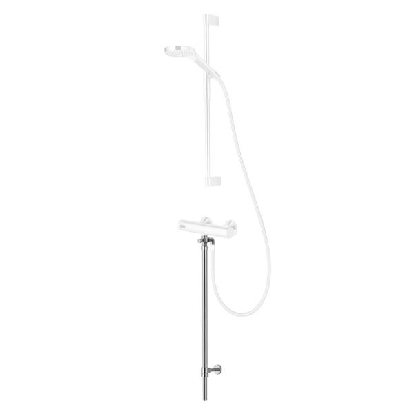 WimTec ECOSAN - Freispülrohr, chrom 130355