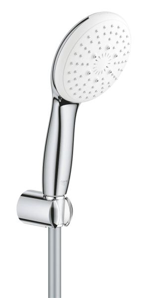 Grohe Tempesta 110 Wandhalterset mit Brauseschlauch 175cm, 3 Strahlarten, 13,5 l/min, chrom 27849003