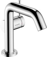 Vorschau: Hansgrohe Tecturis S Waschtischarmatur 110 Fine CoolStart mit Push-Open Ablaufgarnitur chrom 73322000