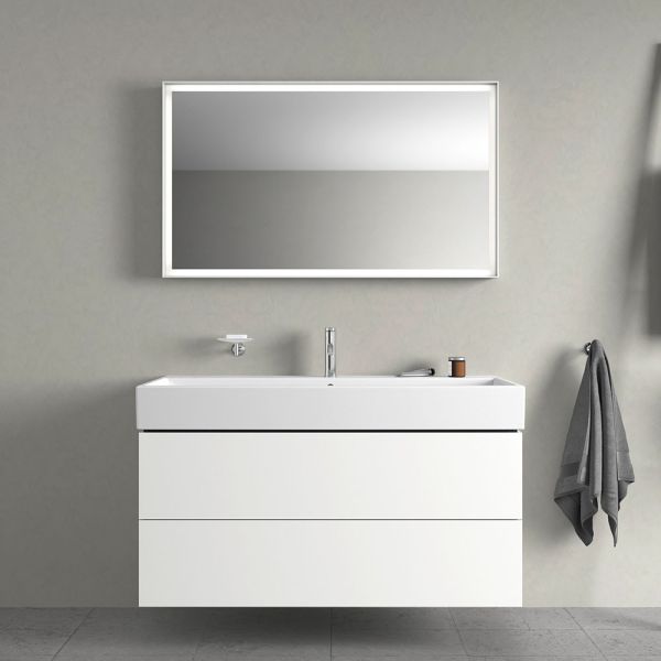 Duravit Vero Air Waschtisch rechteckig 120x47cm, 1 Hahnloch, mit Überlauf, weiß 2350120000