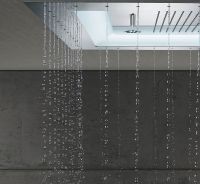 Vorschau: Grohe Rainshower Aqua 40" AquaSymphony Deckenbrause mit LED-Beleuchtung, 6+ Strahlarten, chrom