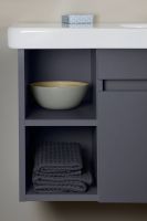 Vorschau: Duravit DuraStyle Waschtisch 80x48cm, mit Überlauf, mit Wondergliss, weiß 23268000001