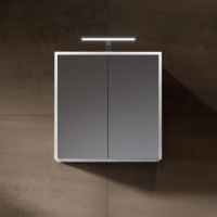 Vorschau: RIHO Porto Square Waschtisch mit Unterschrank 60cm & LED-Spiegelschrank