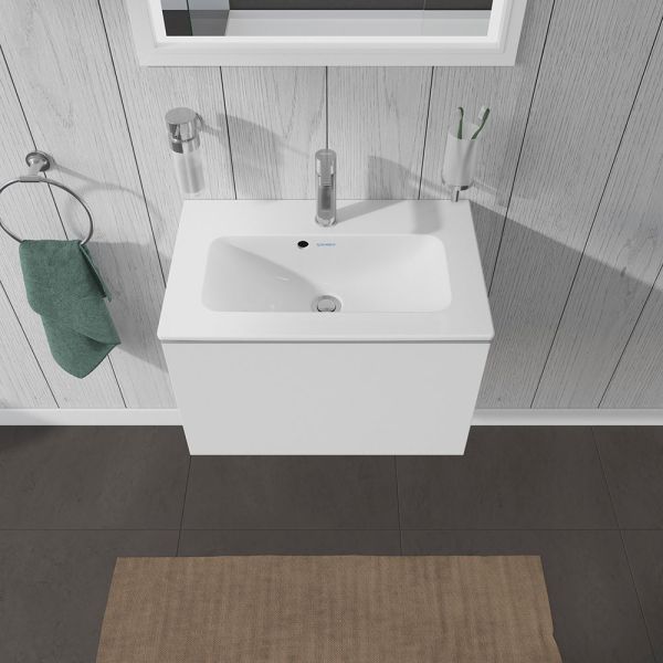 Duravit L-Cube Waschtischunterschrank wandhängend 62x39cm mit 1 Schublade für ME by Starck 234263