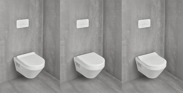 Villeroy&Boch Architectura Wand-Tiefspül-WC, spülrandlos mit TwistFlush[e³], weiß