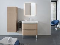 Vorschau: Duravit Happy D.2 Waschtisch rechteckig 65x50,5cm, mit Hahnloch und Überlauf, WonderGliss, weiß 23186500001