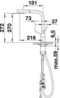 Vorschau: Blanco Fontas-S II Küchenarmatur 3in1 mit Ausziehbrause