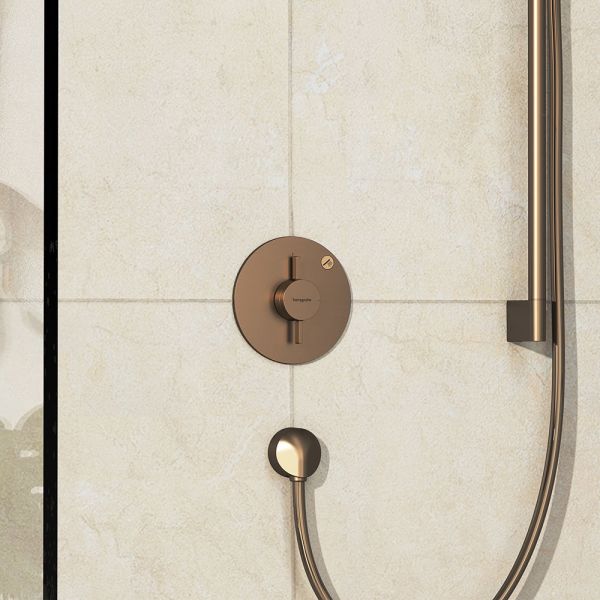 Hansgrohe DuoTurn S Mischer Unterputz für 1 Verbraucher, brushed bronze