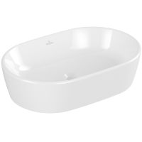 Vorschau: Villeroy&Boch Architectura Aufsatzwaschbecken oval, 60x40cm, weiß 5A266001