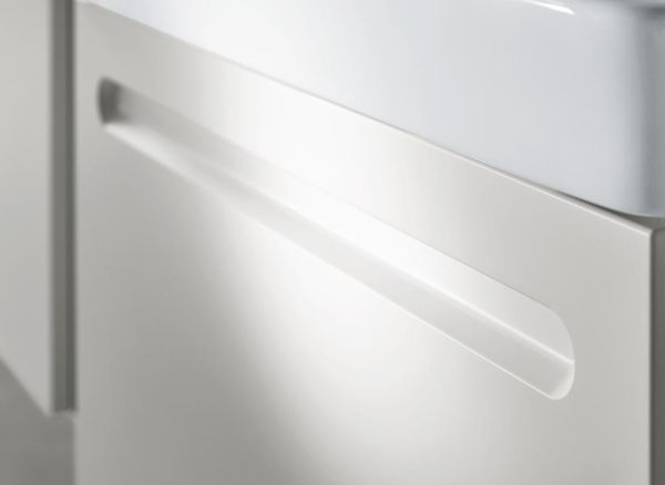 Duravit No.1 Waschtischunterschrank 59cm zu Waschtisch 237565, 1 Auszug mit Innenschublade