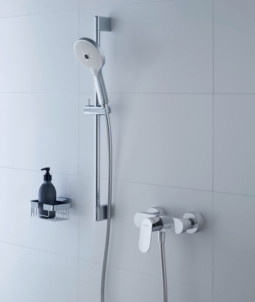 Duravit Wave Einhebel-Brausemischer Aufputz rund, chrom WA4230000010