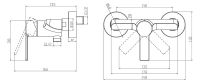 Vorschau: Villeroy&Boch Architectura Einhebel-Duscharmatur, chrom