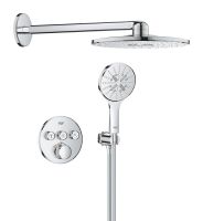 Grohe Grohtherm SmartControl Duschsystem Unterputz mit Rainshower SmartActive 310, chrom 1039970000 