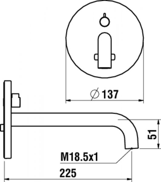 Laufen Twintronic elektr. UP-Waschtischmischer m. IR-Senoren zu Simibox mit Batterie_1